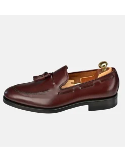 YANKO Zapato hombre tipo Mocasin Piel con borlas
