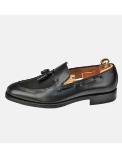 YANKO Zapato hombre tipo Mocasin Piel con borlas